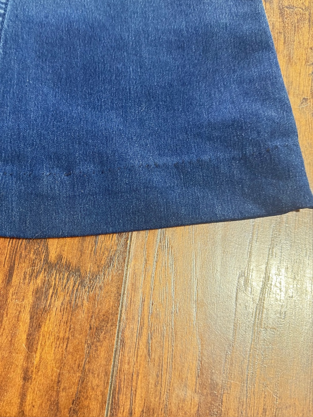 Free People High-Rise Blue Flare Jeans - Picture 6 of 9